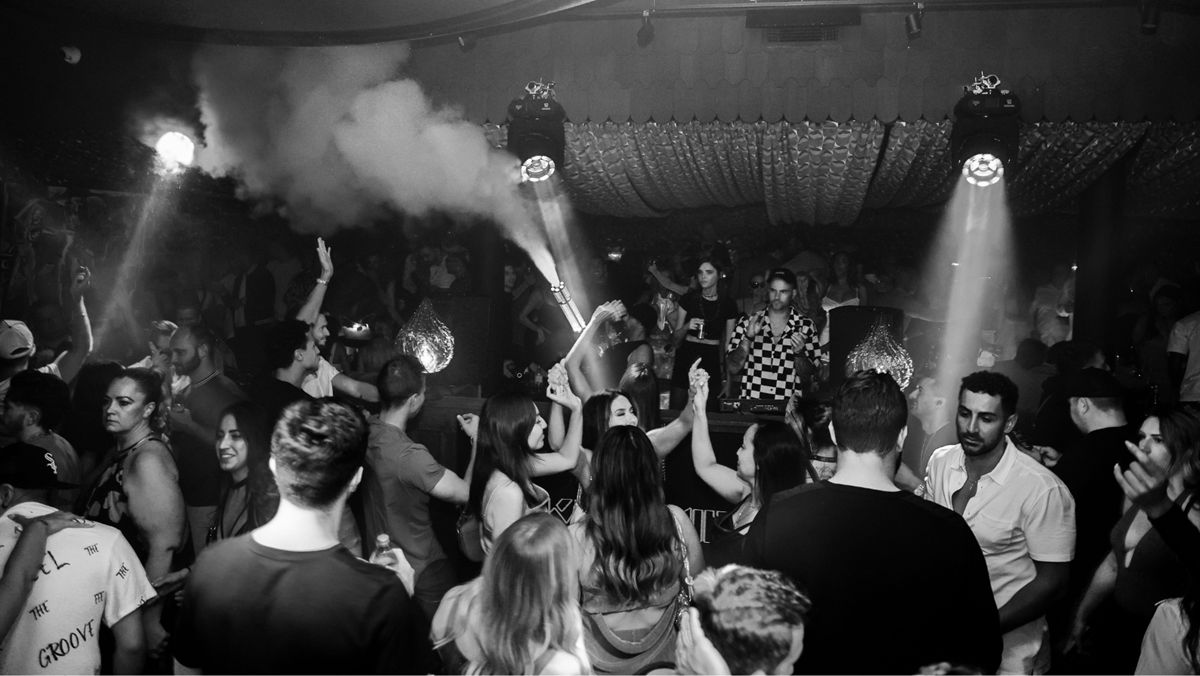 The best dance floor in Chicago for House music and techno.